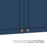 Armário Aéreo 3 Portas 120 Cm Pérola Yescasa - 6
