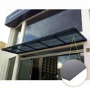 Ver imagem 2 de Chapa de Policarbonato Compacto Fume 3mm 2,00m X 6,00m
