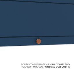 Armário Aéreo 1 Porta Basculante Pérola Yescasa - 6