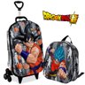 Mala Infantil Escolar Goku Dragon Ball Super Com Lancheira - 1