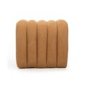 Ver imagem 3 de Puff para Sala de Estar Tube Bouclê Amarelo Mostarda