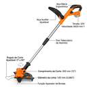 Ver imagem 3 de Aparador de Grama 20v Wokin Tools