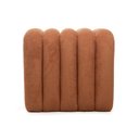 Ver imagem 3 de Puff para Sala de Estar Tube Boucle Marrom Terra
