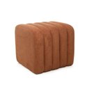 Ver imagem 2 de Puff para Sala de Estar Tube Boucle Marrom Terra