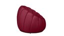 Ver imagem 3 de Kit Poltrona Giratória Concha C/ Puff + Almofada Veludo Vermelho - Londrilar