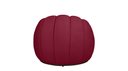 Ver imagem 5 de Kit Poltrona Giratória Concha C/ Puff + Almofada Veludo Vermelho - Londrilar