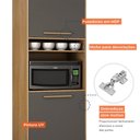 Ver imagem 5 de Paneleiro com Nicho 2 Portas Salvador Valdemóveis