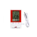 Ver imagem 3 de Kit 3 Termo Higrômetro Digital Mesa Parede Imã Sensor Interno Externo Ht-750 Portátil Com Certificad