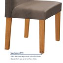 Ver imagem 7 de Conjunto Mesa Barcelona 100cm com 4 Cadeiras Espanha Tampo Slim Plus Redondo Vidro Yescasa