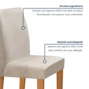 Ver imagem 6 de Conjunto Mesa Barcelona 100cm com 4 Cadeiras Espanha Tampo Slim Plus Redondo Vidro Yescasa