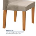 Ver imagem 7 de Conjunto Mesa Barcelona 100cm com 4 Cadeiras Espanha Tampo Slim Plus Redondo Vidro Yescasa
