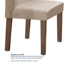 Ver imagem 7 de Conjunto Mesa Barcelona 100cm com 4 Cadeiras Espanha Tampo Slim Plus Redondo Yescasa