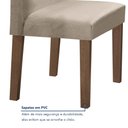 Ver imagem 7 de Conjunto Mesa Barcelona 100cm com 4 Cadeiras Espanha Tampo Slim Plus Redondo Yescasa