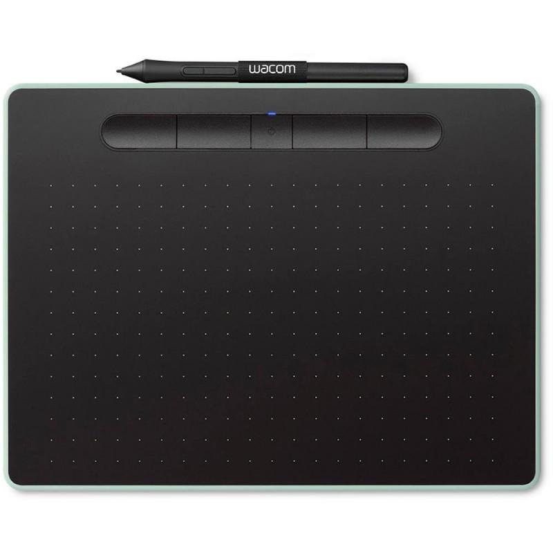 Mesa Digitalizadora Wacom Intuos Pequena com Bluetooth na Cor Verde - Ctl4100wle0