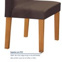 Ver imagem 7 de Conjunto Mesa Barcelona 100cm com 4 Cadeiras Espanha Tampo Slim Plus Redondo Yescasa