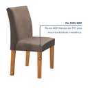 Ver imagem 5 de Conjunto Mesa Barcelona 100cmx100cm 4 Cadeiras Espanha Tampo Slim Plus Redondo Yescasa