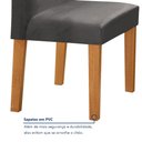 Ver imagem 7 de Conjunto Mesa Barcelona 100cm com 4 Cadeiras Espanha Tampo Slim Plus Redondo Yescasa