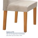 Ver imagem 7 de Conjunto Mesa Barcelona 100cm com 4 Cadeiras Espanha Tampo Slim Plus Redondo Yescasa