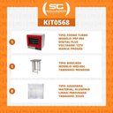 Ver imagem 4 de Kit - Forno Turbo Prp-004 Plus Digital 127v Vermelho + Bancada Mes-004 + 8 Assadeiras - Progás 127v