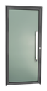 Ver imagem 1 de Porta Alumínio Murano c/Puxador D.Cinza 100 Brimak