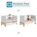 Ver imagem 5 de Quarto Infantil Completo Safari 3 Portas 5 Gavetas Branco/freijo - Pnr Móveis