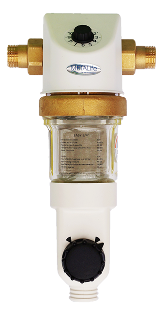 Filtro Caixa Dágua Autolimpante Vasão 5000l/h em Aço Inox Easy - 1