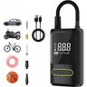 Bomba de Ar e Calibrador de Pneus Eletrico Portátil Forte - 1