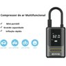Bomba de Ar e Calibrador de Pneus Eletrico Portátil Forte - 3