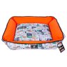 Cama Para Cachorro E Gato Pet Snoopy Tirinha Laranja M - 4