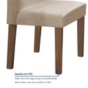 Ver imagem 7 de Conjunto Mesa Barcelona 120cm com 6 Cadeiras Espanha Tampo Plus Redondo Vidro Yescasa