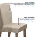 Ver imagem 6 de Conjunto Mesa Barcelona 120cmx120cm 6 Cadeiras Espanha Tampo Plus Redondo Vidro Yescasa