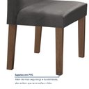 Ver imagem 7 de Conjunto Mesa Barcelona 120cm com 6 Cadeiras Espanha Tampo Plus Redondo Vidro Yescasa