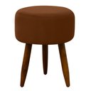 Ver imagem 2 de Puff Banqueta Decorativo Pés Madeira