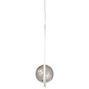 Ver imagem 4 de Kit 2 Pendentes Lustre On Drop Branco Globo de Vidro Fumê