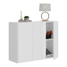 Sapateira 3 Portas Nina Multimóveis Branca - 2