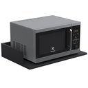 Ver imagem 3 de Suporte Suspenso Para Micro-ondas Forno 60x40 cm Class L03 Preto - Lyam Decor