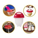 Ver imagem 2 de Kit 06 Forminhas de Silicone Cozedor de Ovos Easyeggs