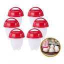 Ver imagem 5 de Kit 06 Forminhas de Silicone Cozedor de Ovos Easyeggs