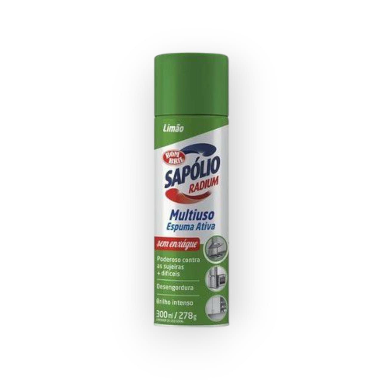 Sapolio Radium Espuma Ativa Limao 300ml Bombril - 1