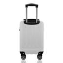 Ver imagem 4 de Kit Duas Malas de Bordo Pp Rígidas 360º - Gladiador A5mb Cor:branco e Cereja