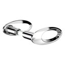 Ver imagem 1 de Maçaneta Glass Open Golf 30mm com Parafuso Cromado Soprano