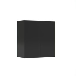 Armário Aéreo Aliex 02 Portas Preto - 3 Armário Aéreo Aliex 02 Portas Preto - 3