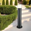 Ver imagem 2 de Poste Balizador Jardim Preto 60cm 1e27 Ip67 Embu Led