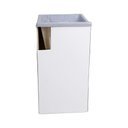 Ver imagem 3 de Tanque Lavar Roupa Fiberblu Paris 20 Litros Granitado Cinza
