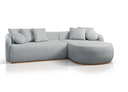 Ver imagem 2 de Sofá com Chaise Malta - 2 Mod 300 Bouclé Cinza 512