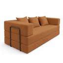 Ver mais imagens de Sofá Cama 3 Lugares na Caixa 190 cm Capri Bouclê B05 - D'Rossi