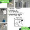 Kit Acessórios Para Banheiro Inox e Cromado 6 Peças MAX - 3
