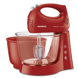 Batedeira Mondial Prática 400w 3,6 Litros Red B-45-r 220v - 3