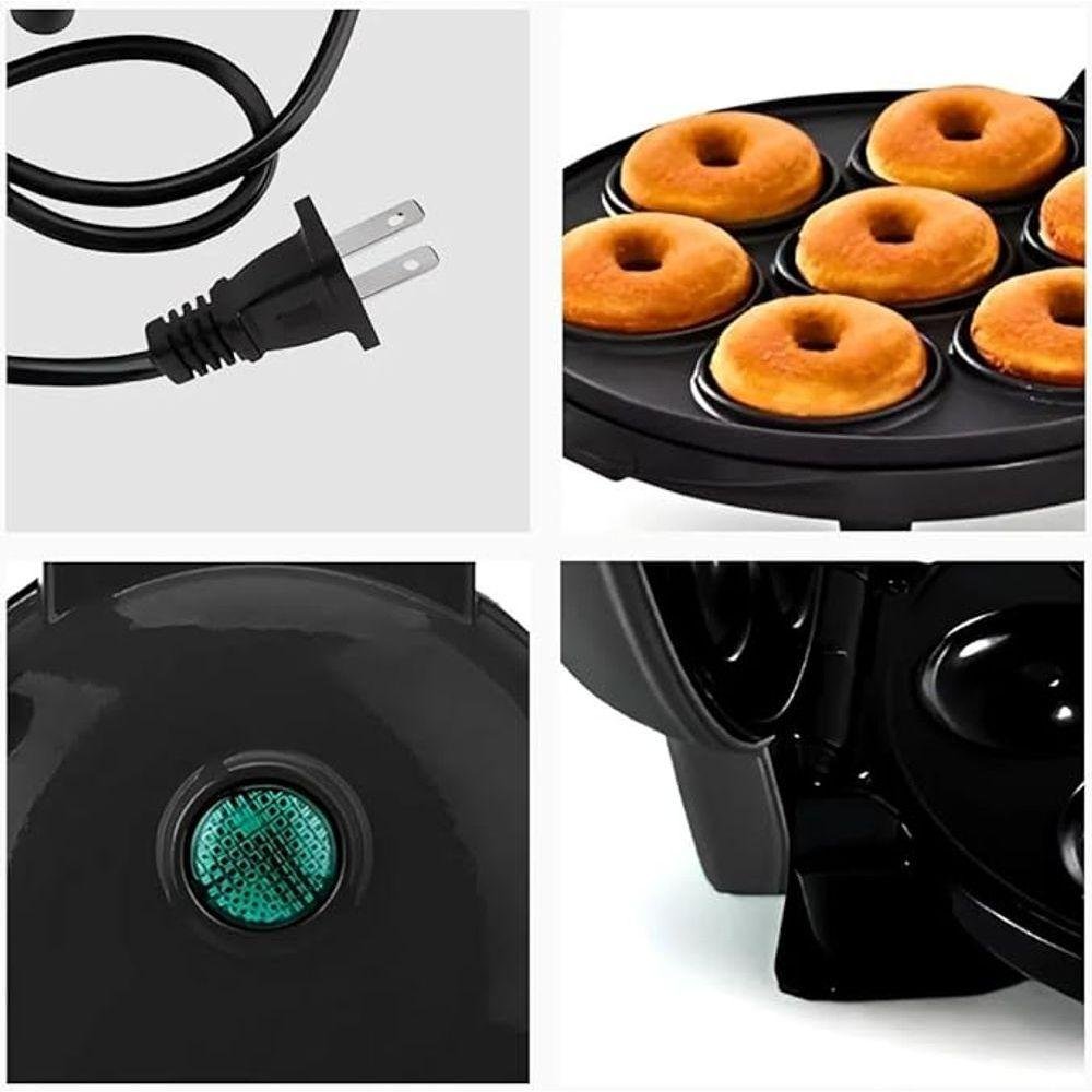 Máquina de Donuts - Faz 7 Rosquinhas - 110v Preto - 2