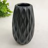 Vaso Preto 12x6x6cm Vasinho Cerâmica Decoração - 4